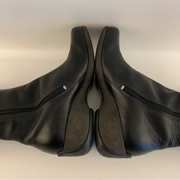 Merrell Spire Peak Black Leather Riding Boots - Picture 5 of 6